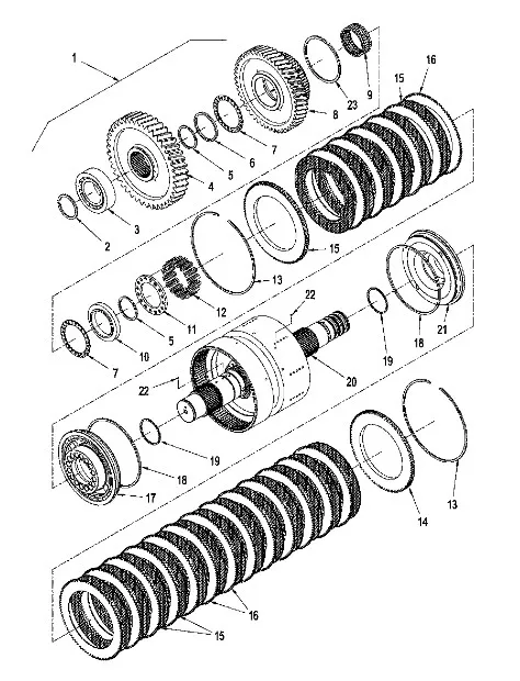 427678A1 - Кольцо стоп. толщ. 2,8мм вала КПП TJT9./St.